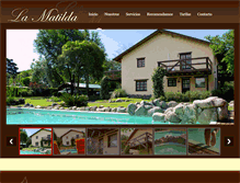 Tablet Screenshot of lamatildacalamuchita.com